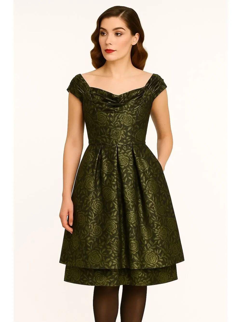 xs cocktail dresses American Vintage | | Vintage 95s Olive Gold Brocade Dress With Boned Bodice The tulle skirt features Color:Blue/Gold Plus size externalID:GD8890 Love Nikki dress up